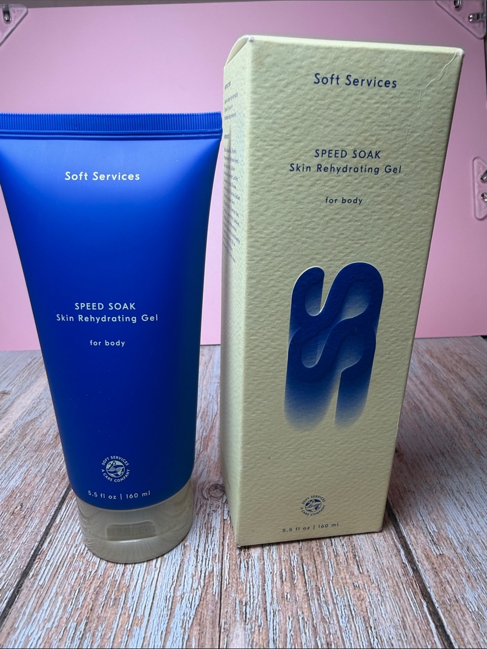 Soft Services Speed Soak Skin Rehydrating Gel – NIB